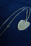 Gucci Sliver Heart Necklace